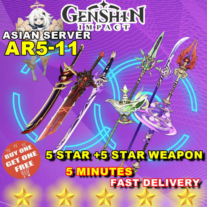 Genshin Impact ID Time Limited Character+signature Weapon Battlefield ...