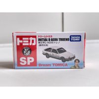 TOMICA DREAM TAKARA TOMY SP INITIAL D AE86 ฝาขาว ตัวพิเศษ ขายใน 7-11 ที่ญี่ปุ่น (ป้ายสีขาว) โทมิก้า รถเหล็ก รถของเล่น