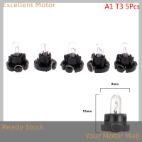 Excellent 5pcs T3 T4.2หลอดไฟ LED รถตกแต่งภายใน WEDGE Dashboard warming INDICATOR Lamp