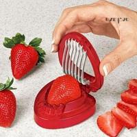 Gz Strawberry Slicer Chopper Kitchen Cooking Gadgets Supplies Fruit Carving Tools Salad Cutter