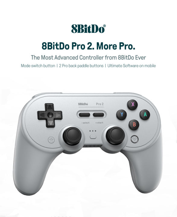 Original 8BitDo Sn30 Pro 2 Bluetooth Gamepad Wireless Controller 8bitdo ...