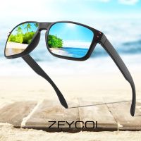 ZFYCOL Ultralight Polarized Sunglasses for Men Women Fashion Anti Glare Mens Sun Glasses Flexible Frame UV400 Night Vision Cables Converters