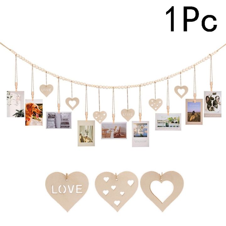 wall-hanging-photo-display-with-wooden-beads-garland-boho-clips-picture-card-frame-hanging-rack-for-rope-home-wall-decor-craft