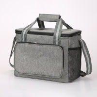 Thickened outdoor Oxford cloth ice bag insulation cold-proof large-capacity portable lunch bag lunch box bag