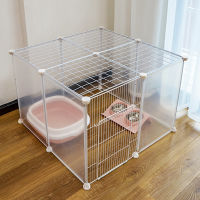 45x35cm Dog Fences Playpen DIY Animal Cat Crate Cave Foldable Sleeping Playing Kennel Rabbits Guinea Pig Cage Dog House