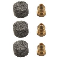 3X Foam Cannon Orifice Nozzle Tips and Foam Maker, 1.1 mm Thread Nozzle and Mesh Filter for Snow Foam Lance, 3000 Psi