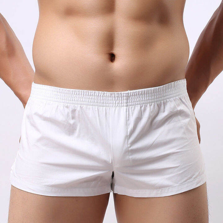 2022-men-summer-breathable-cotton-male-gym-sports-running-sleep-comfortable-casual-shorts-for-7-colors