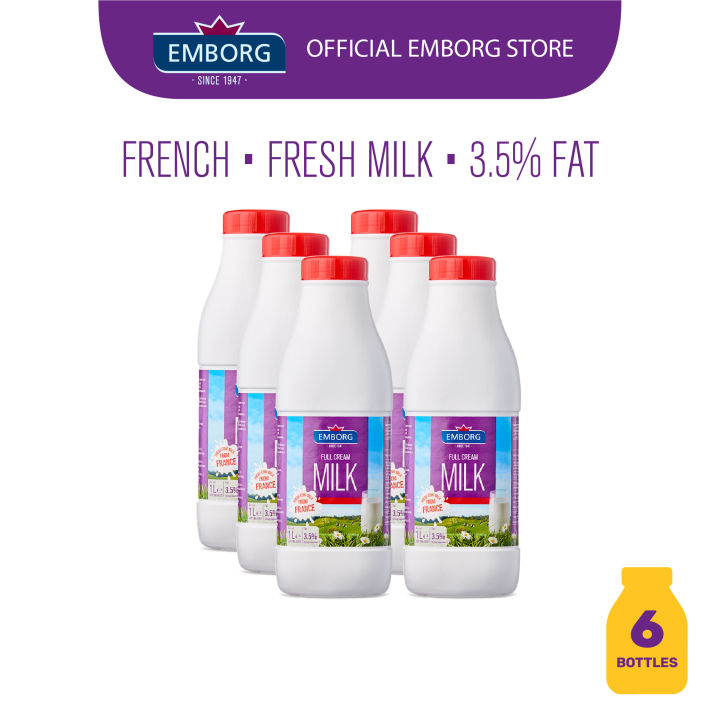 EMBORG Fresh Milk L Full Cream Bottle Bundle Lazada PH