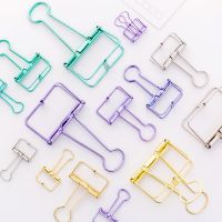 50pcs/lot Large And Medium And Small Colorful Hollow Long Tail Clip Fifteen Selections Bookmark Planner Tools Scrapbooking