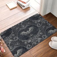 【YF】☂♚  Gothic Web Doormat Room Balcony Rugs Anti-Slip Floor