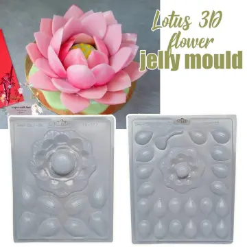 Rose Bundt Agar Agar Jelly Silicone Mold