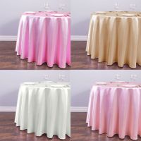 White Tablecloth Round Wedding Table Table Clothes Round Tables Wedding - 1pcs - Aliexpress