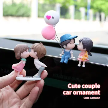 Car Ornaments Decoration Cute Cartoon Creative Mini Auto Interior Dashboard  Toys 