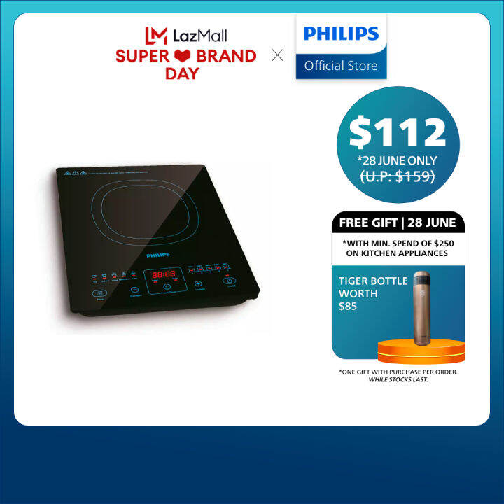 Philips Daily Collection Induction Cooker Hd491162 Lazada Singapore