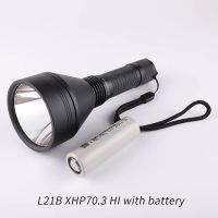 Convoy L21B XHP70.3 HI  21700 flashlight Lightweight  long range with battery