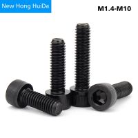 M1.4 M1.6 M2 M2.5 M3 M4 M5 M6 M8 Hex Socket Head Cap Screw Metric Thread Allen Hexagon Bike Bolt Black Grade 12.9