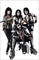 โปสเตอร์ KISS Band วงคิส รูปภาพขนาดใหญ่ ของขวัญ โปสเตอร์นักดนตรี Rock Music Poster ของแต่งบ้าน ของแต่งห้อง โปสเตอร์ติดผนัง โปสเตอร์ติดห้อง 77poster