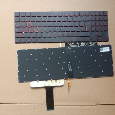 ✎∈☃ Spanish Keyboard for Lenovo Legion Y520 Y520 15IKB R720 R720 15IKB Red Backlit SP