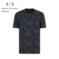 AX Armani Exchange เสื้อยืดผู้ชาย รุ่น AX3RZTBPZJ9TZ55JA - สีกรมท่า