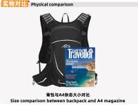 18L Outdoor Sport Cycling Run Water Bag Storage Hydration Pocket Backpack UltraLight Hiking Bike Riding Pack Bladder Knapsack