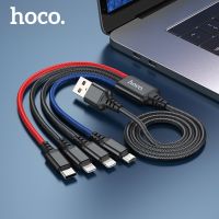 Type C Lightning Hoco - 4in1 Usb Cable Iphone 13 12 11 Android Micro Type C Xiaomi - Aliexpress