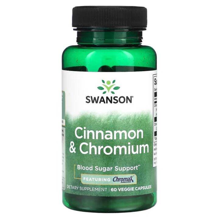 Cinnamon, Plus Chromium Diabetes Support 60 Capsules Lazada PH
