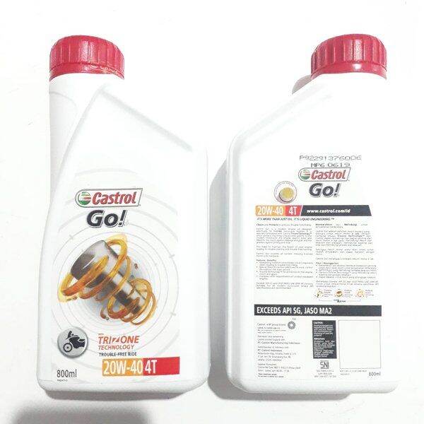 Oli Castrol Go L Sae W T Ml Lazada Indonesia