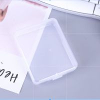 Clear Container Packaging Case Plastic Sample Box Dust-Proof Storage Box Transparent Cover Portable Case