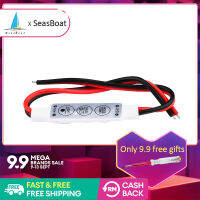 SeasBoat 1PCS/5PCS Mini 3แป้นหรี่ไฟ Controller 12V สำหรับเดี่ยวสี5050 3528ไฟ LED Strip