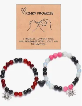 Spider Matching Bracelets for Couples Friendship Bracelets Couple Bracelets Relationship Bracelets Heart Energy Stone Beads Bracelet Promise Bracelet