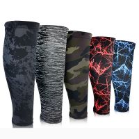 （AT）1Pcs Shin Guard บาสเกตบอล Kneepad ProtectorSafety Quick Dry Calf Leg Sleeve Pad เข่าสนับสนุนรั้ง Pads Guard ป้องกัน