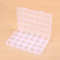 ۩™▫ 24 Compartments Plastic Box Case Jewelry Bead Storage Container Craft Organizer