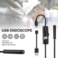 อุตสาหกรรมกล้อง Endoscope IP68กันน้ำ7มิลลิเมตร720จุด3IN1สำหรับศัพท์ Android PC USB 6 LEDs ไฟปรับสำหรับเครื่องมือซ่อมรถ