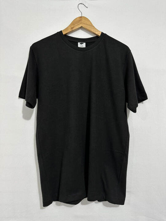 PE LOOSE FIT PLAIN - PITCH BLACK | Lazada PH