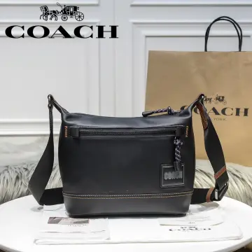 Coach C1523 Pennie Shoulder Bag In Signature Canvas Women Crossbody Sling  Bucket Messenger Beg