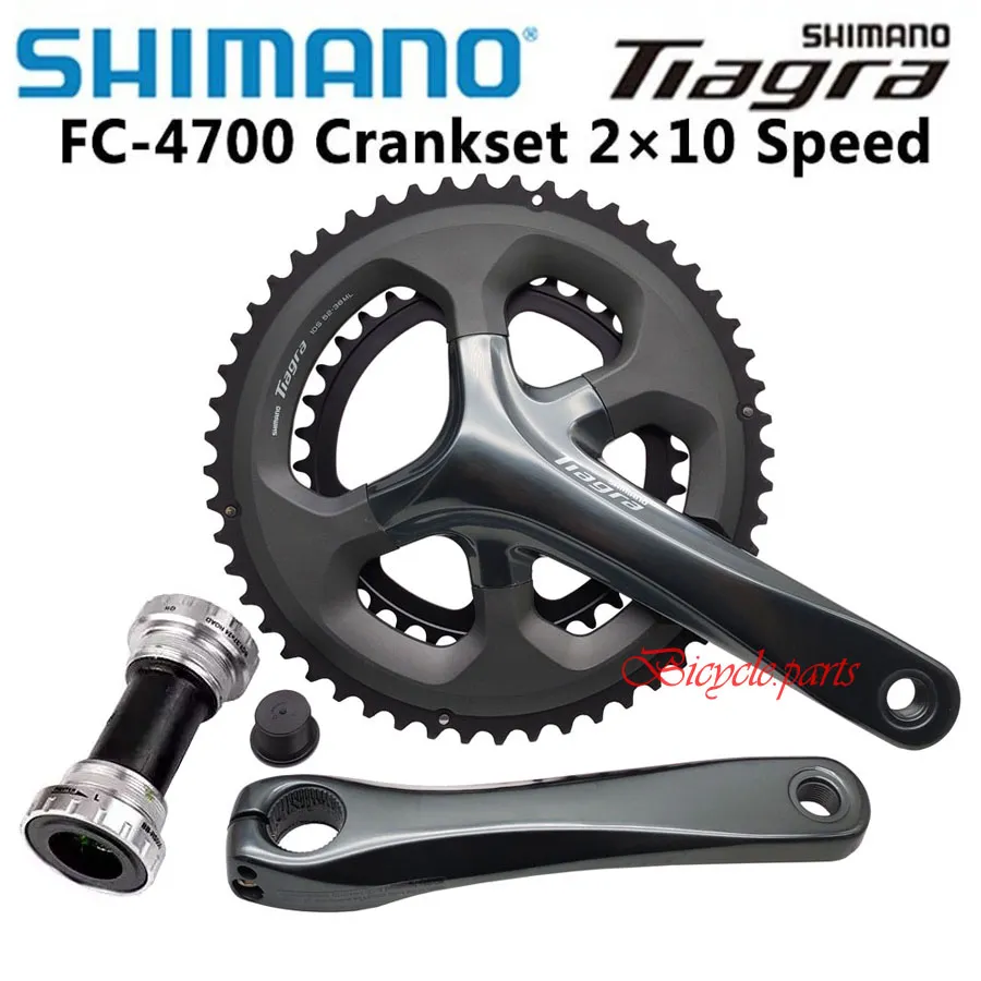 Shimano Tiagra FC 4700 Crankset Road Bike 10 Speed 165mm/170mm/172.5mm/175mm  50-34T 52-36T Crankset With RS500 Bottom Bracket Bicycle Accessories  Lazada PH
