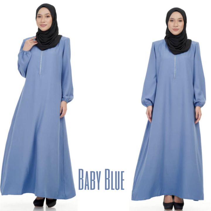 shop-malaysia-jubah-como-crepe-plain-nursing-friendly-with-pocket-buatan-malaysia