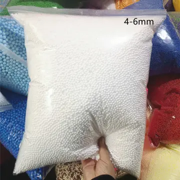 4-6mm 10l/20l White Foam Balls Bag Baby Filler Bed Sleeping Pillow