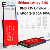 DALY 24S 72V 30A-100A 32650 BMS LiFePO4บอร์ดป้องกันแบตเตอรี่พอร์ตทั่วไปพร้อมบาลานซ์