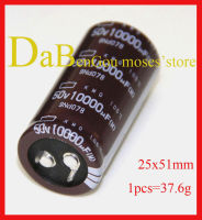 50V 10000uF ตัวเก็บประจุ100 ใหม่ NCC Audio Electrolytic Capacitor Radial 25x50มม. +- 20 หมวก acitance