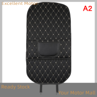 Excellent 1pcs หนังรถเบาะหลัง Protector เสื่อเก็บกระเป๋าเด็ก Anti-KICK Pad