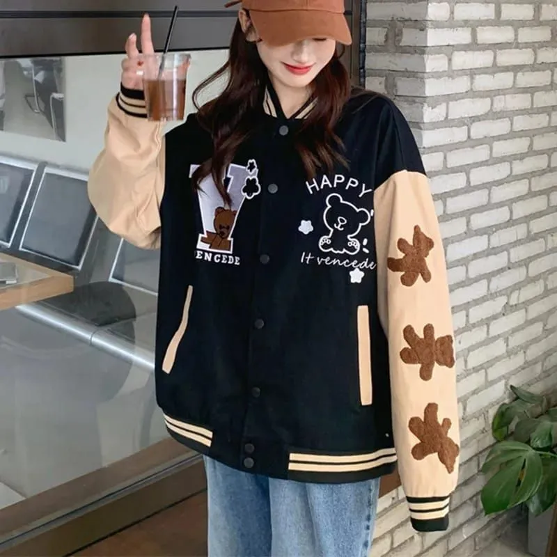 Inspirasi Outfit on X: Jaket varsity baseball korean — a thread   / X