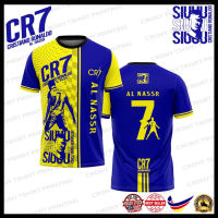 2023 Cr7 Al Nassr Siuu Sublimated Mens T-shirt | Baju Cr7 Al Nassr Siuu Sublimated T-shirt Fashion Versatile Style