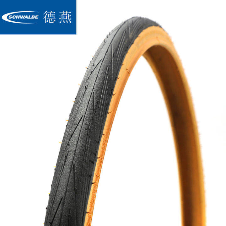 LazGlobalSCHWALBE LUGANO II Bicycle Tire 700C 700 25C Road Bike Tires 50EPI Level 3 Protection