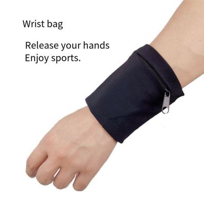 ♕◎ 2022 Men Women Wrist Wallet Pouch Band Zipper Running Bags Travel Gym Cycling Safe Purse Ankle Wrap Outdoor Sports Strap Bags