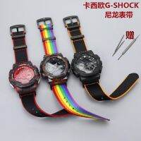 ⌚ Watch strap accessories เหมาะสำหรับ Kaxiou G-SHOCKGWM5610 5600 GA110/400 สายดัดแปลงสี่เหลี่ยมเล็กสีดำทอง 22