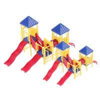 1:150 1:200 Scale Children Facility Model Children Fairground Playground Great For Buliding Scenery Layout