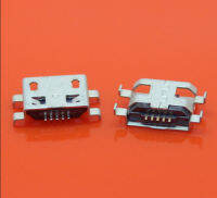 (5ชิ้น)MicroUSB socket female Shen plate 0.8mm SMD Micro5P