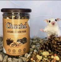 อาหารชูก้าร์แบบเม็ด ชูชู CHU CHU (Sugar glider food) อาหารชูก้าร์ไกลเดอร์โปรตีนคุณภาพสูง ขนาด 270 g. ราคา 180 บ.