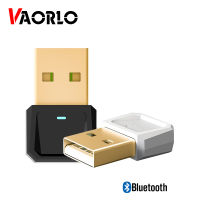 VAORLO 5.0 Wireless USB Bluetooth Adapter For Computer Laptop Mini Blueooth Dongle For Mouse Gamepad Printer PC USB Adapter Transmitter